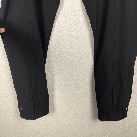 Orttu‎ Remi Cargo Pants Black Free Size Adjustable Waist Contemporary Casual - Picture 9 of 16